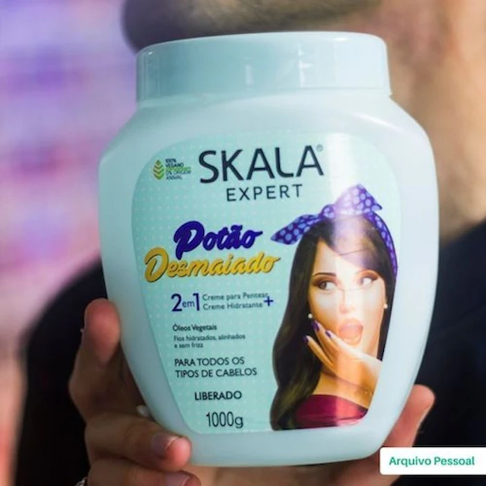 SKALA Creme para Pentear e Hidratante Potão Desmaiado 2 em 1 Translation missing: pt-BR.activerecord.decorators.item_part_image/alt