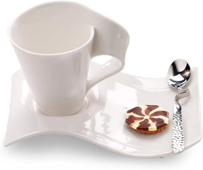VILLEROY & BOCH Xícara para Café com Pires New Wave 80ml 2 Unidades Translation missing: pt-BR.activerecord.decorators.item_part_image/alt