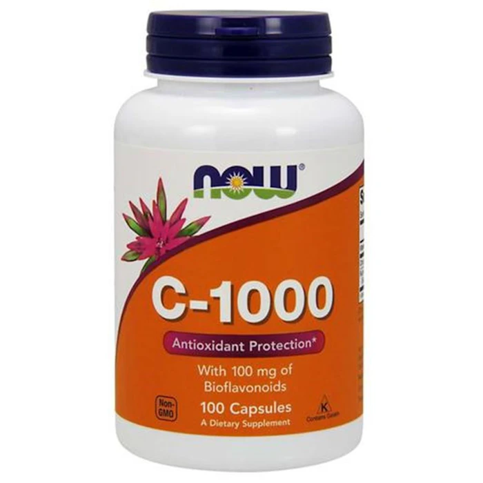 NOW Vitamina C 1000 - 100 Comprimidos Translation missing: pt-BR.activerecord.decorators.item_part_image/alt