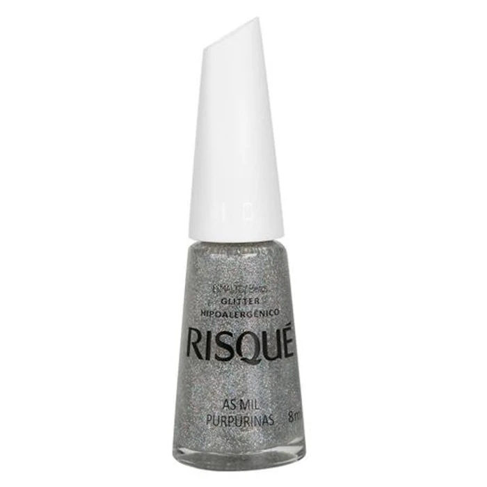 RISQUÉ Esmalte Efeito Glitter As Mil Purpurinas Translation missing: pt-BR.activerecord.decorators.item_part_image/alt