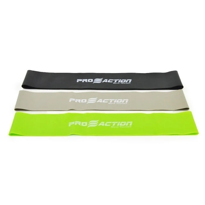 PRO ACTION Kit Faixas Elásticas Mini Bands 3 Peças Translation missing: pt-BR.activerecord.decorators.item_part_image/alt