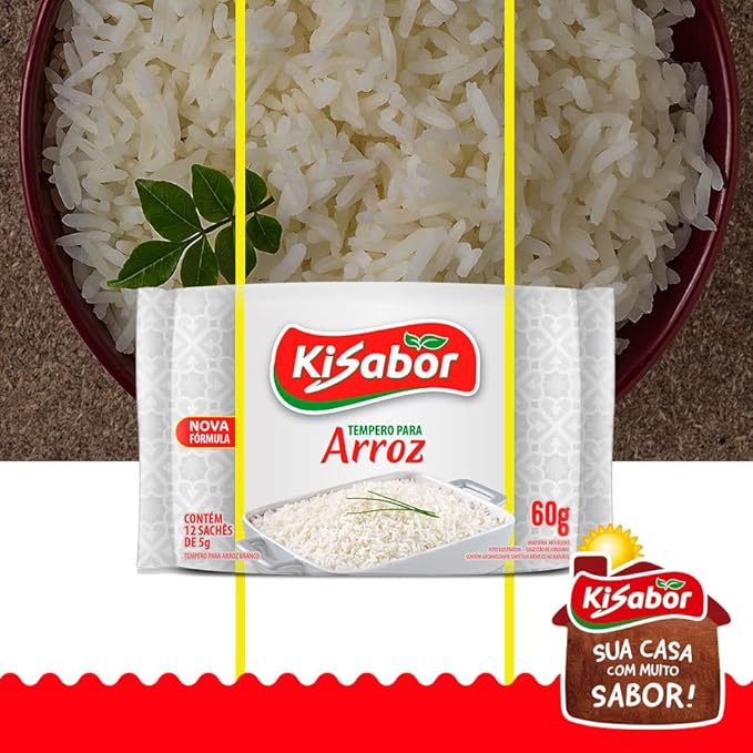 Tempero para Arroz Kisabor 3