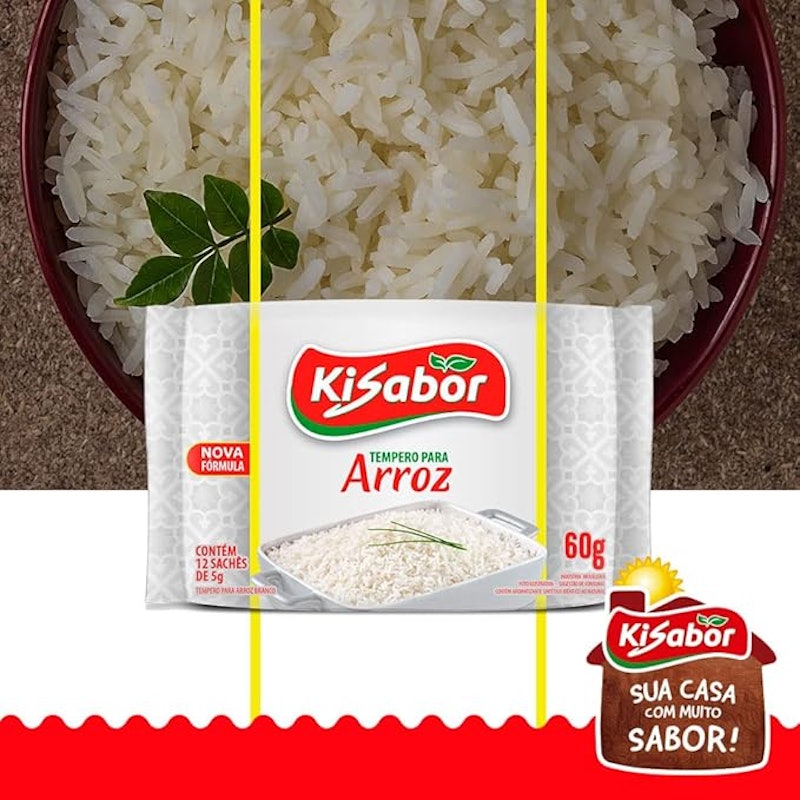 Tempero para Arroz Kisabor 3