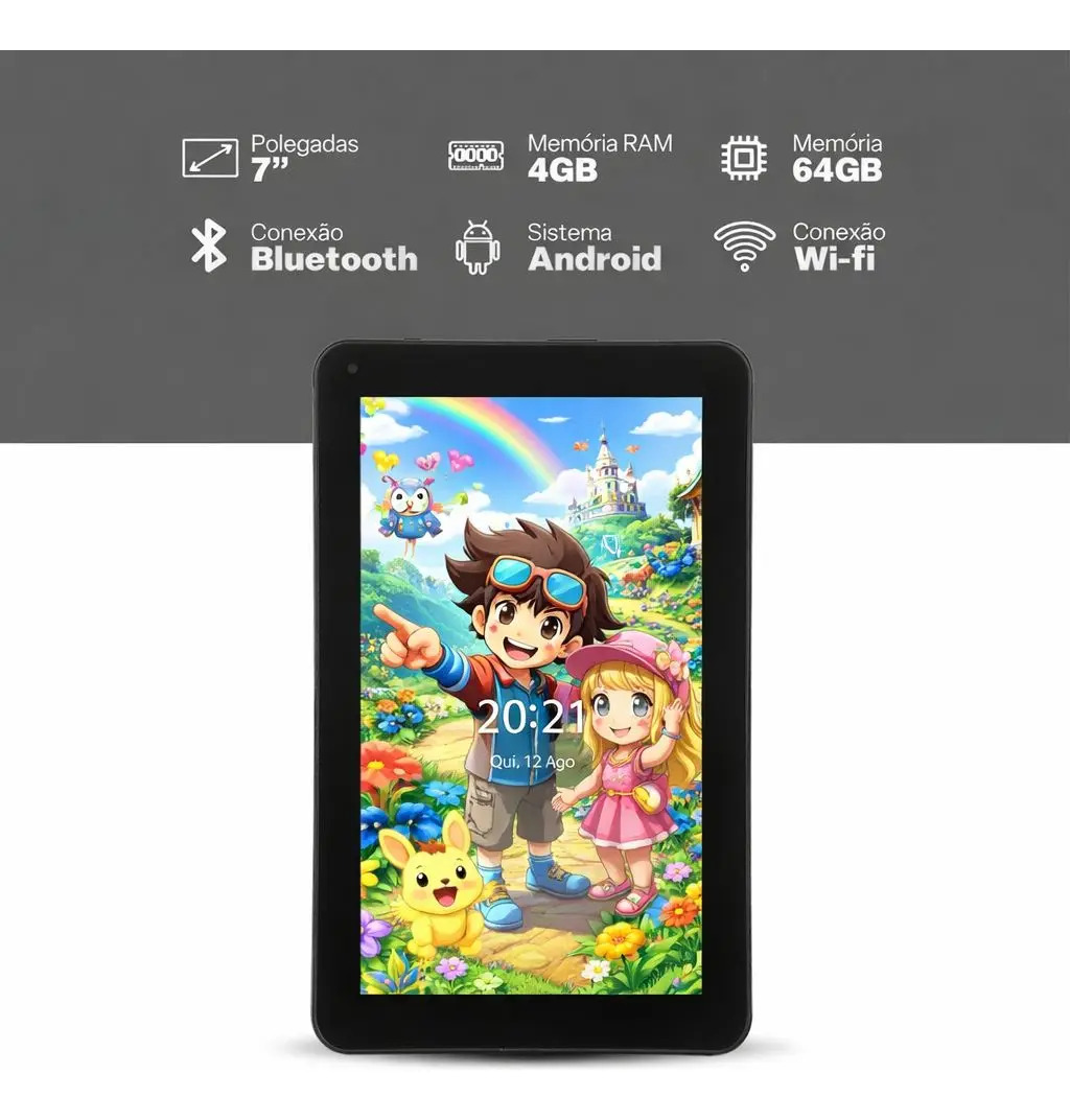 Tablet Mirage 7 Pol Wi-fi 2.8 mAh Bateria 3