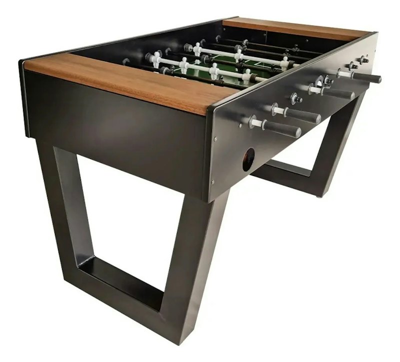 Mesa de Pebolim Oficial Steelwood Cor Ébano 1