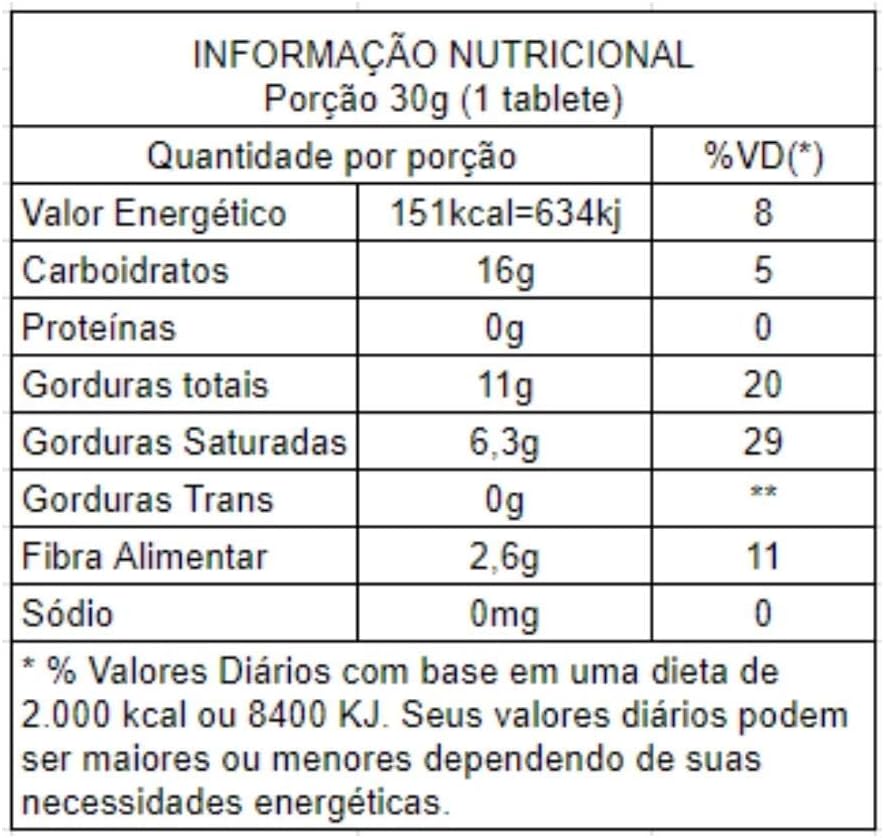 Linea Chocolate Vegano Branco C/ Frutas Vermelhas 30g 2