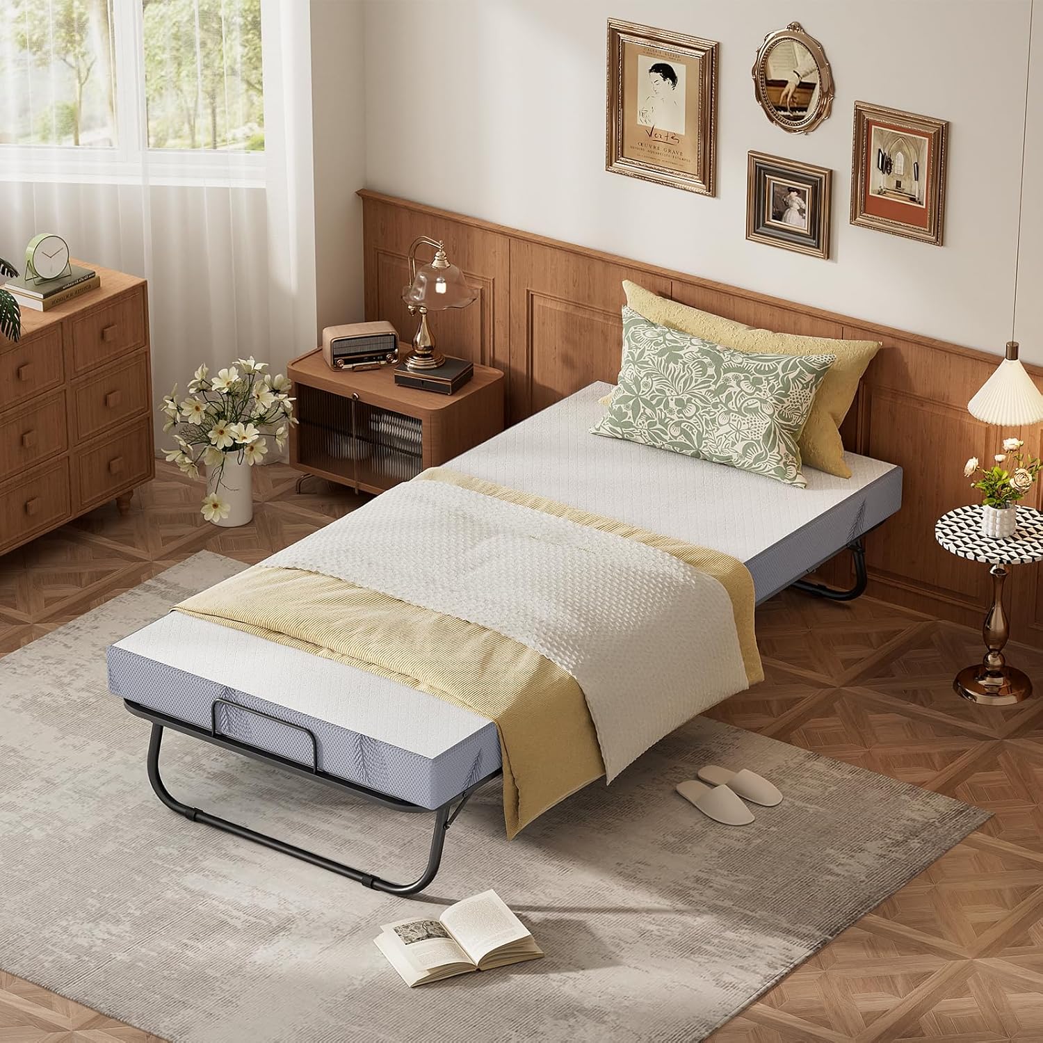 Cama Dobrável com Colchão Karcog 2