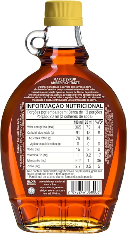 Xarope de Maple Tradicional 2