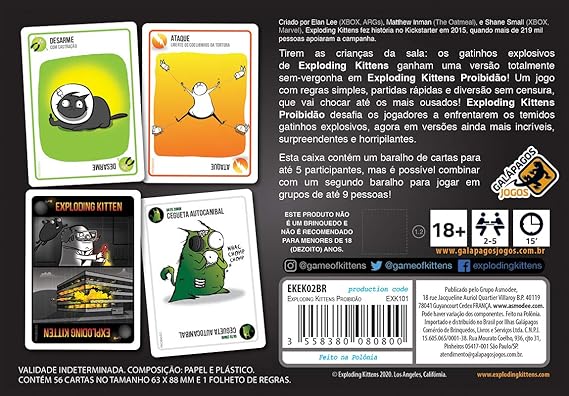 Exploding Kittens: Proibidão 2