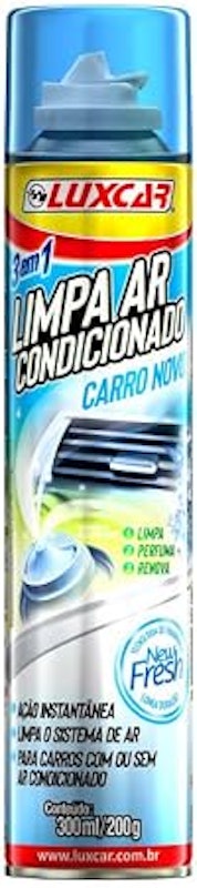 Limpa Ar-Condicionado Carro Novo Luxcar 1
