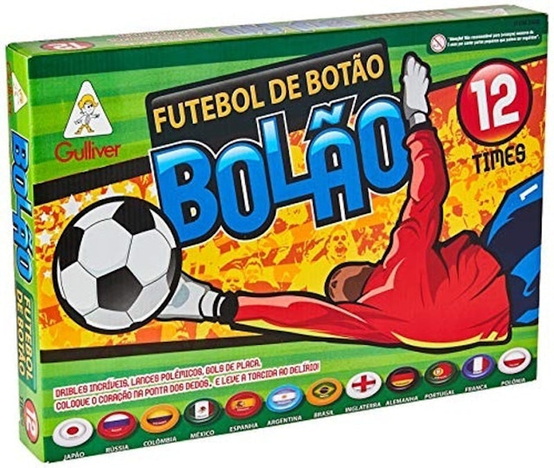 Jogo Futebol Estilo Bate Falta Brinquedos Antigos Copa Do Brasil