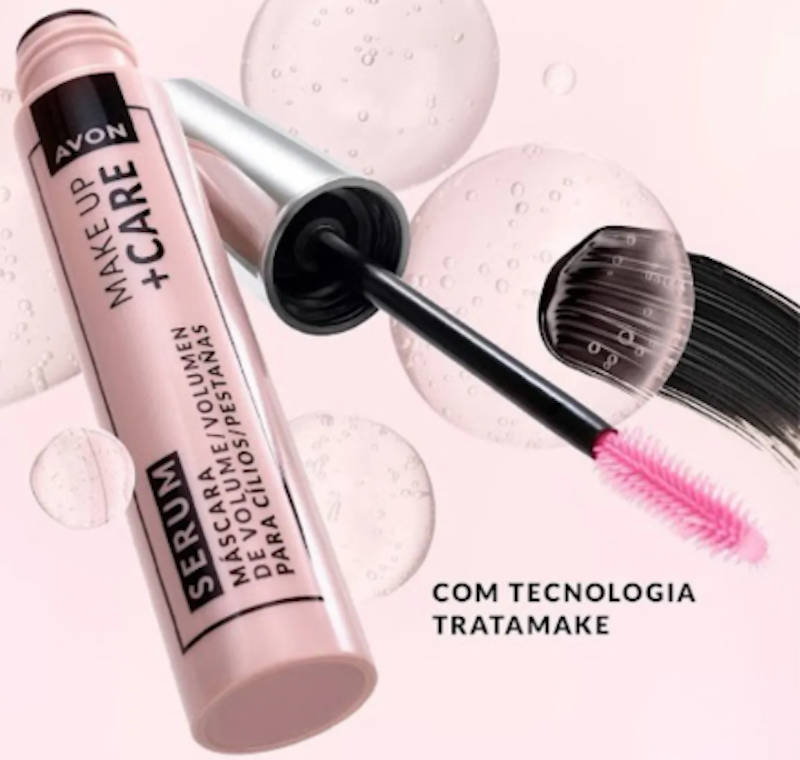 Tratamake Avon Makeup+Care Máscara De Volume Para Cílios 4