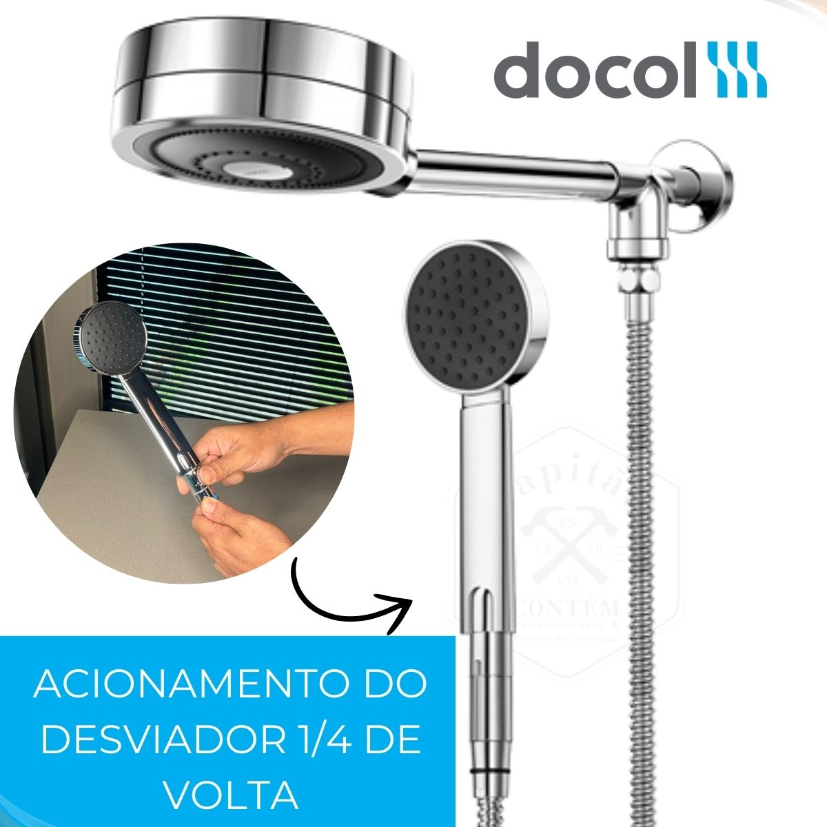 Chuveiro Technoshower com Desviador 3