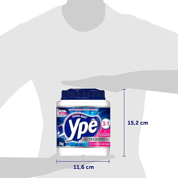 Detergente para Máquina de Lavar Louças Ypê 2