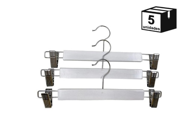 Cabide para Saia de Madeira (Kit 5) 2