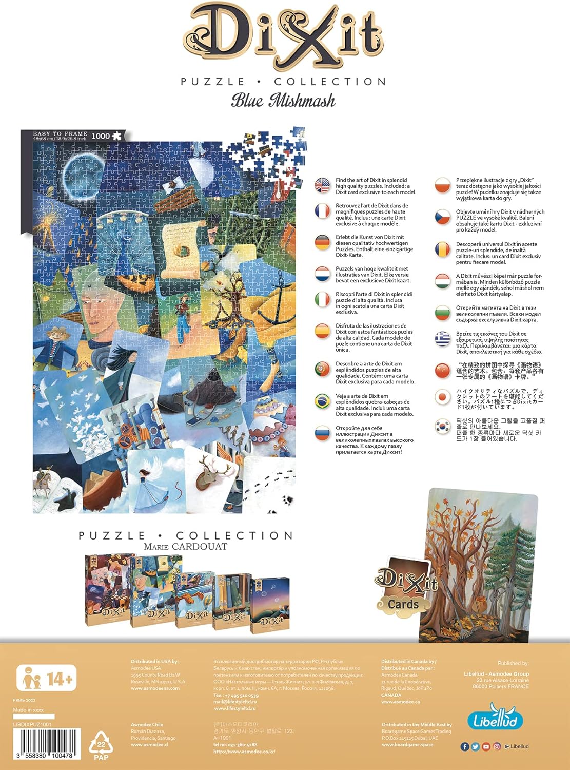 Quebra-Cabeça Dixit Puzzle: Blue MishMash 1000 Peças 4