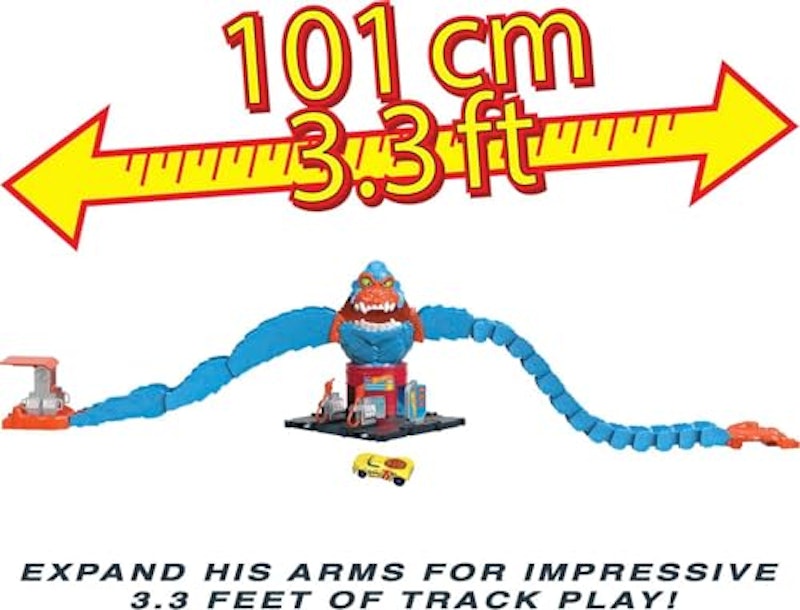 Hot Wheels City Pista de Brinquedo Nêmesis Gorila 4