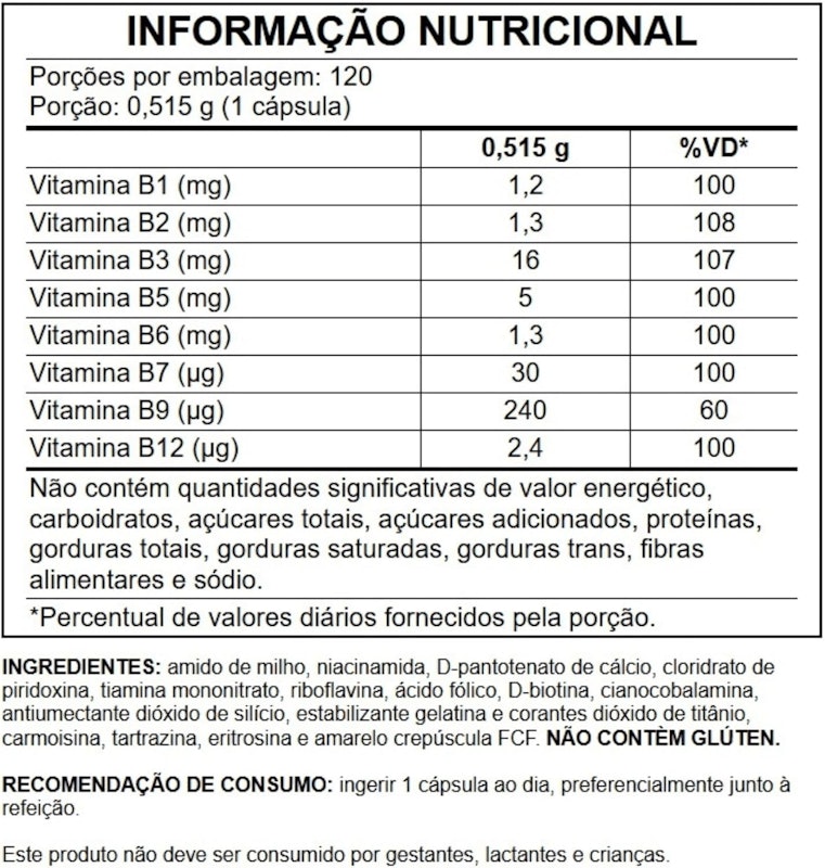 Complexo B Growth Supplements 2
