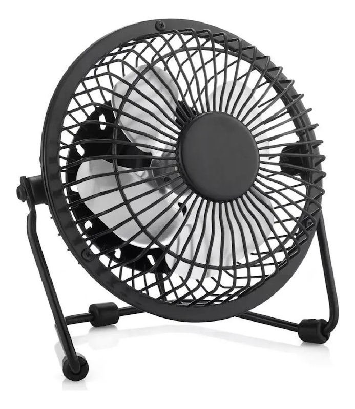 Mini Ventilador de Mesa USB 4" 1