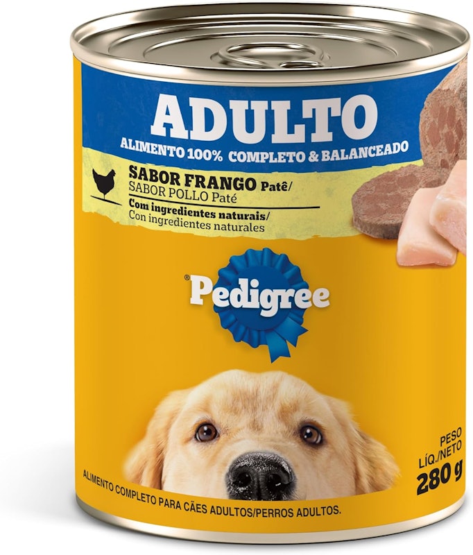 Lata Adulto Sabor Frango Patê 1