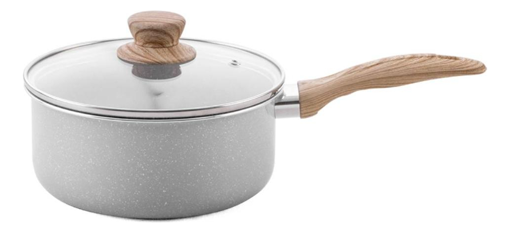 Jogo de Panelas Brinox Antiaderente Ceramic Life 5 Peças Easy Gris 4