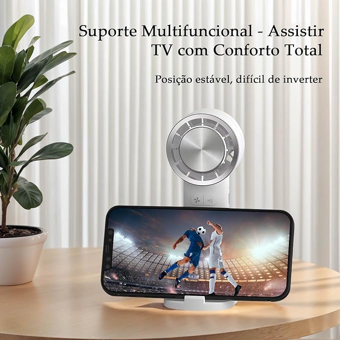 Mini Ventilador Portátil Recarregável Vivaztech 4