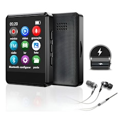 Mp3 Mp4 Player Slim Multimídia Bluetooth