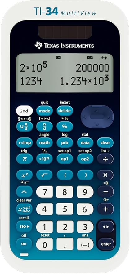 Calculadora Científica TI-34 MultiView 1