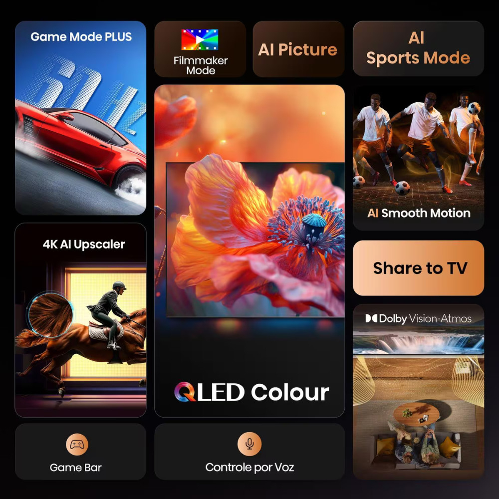 Hisense Q6 QLED TV 85" 3