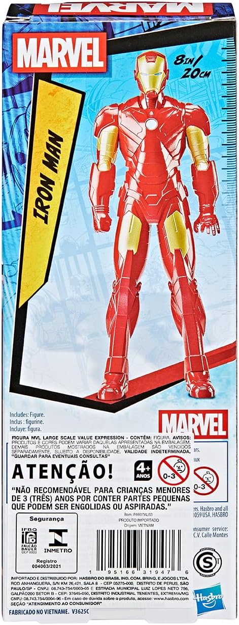 Boneco Vingadores Homem de Ferro 20 cm 1