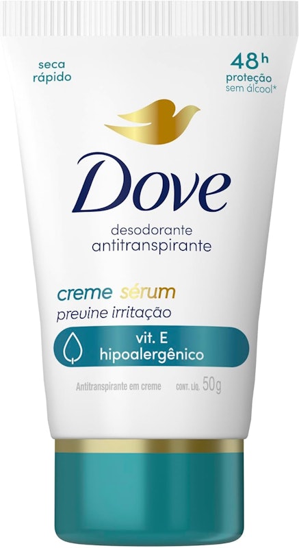 Desodorante Dove Antitranspirante Creme Sérum Previne Irritação 1