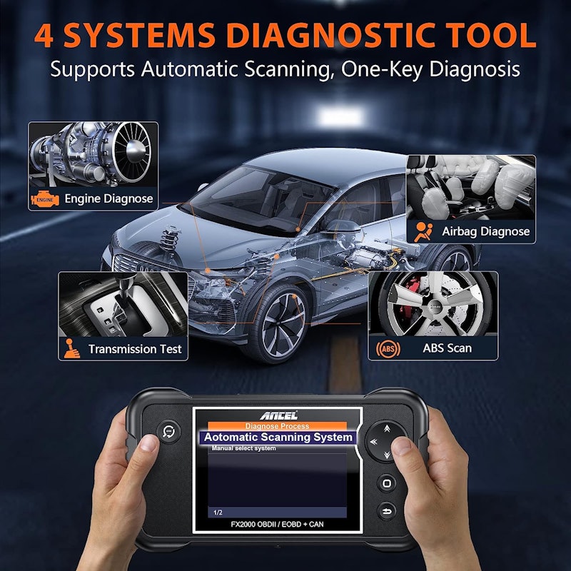 AnCEL FX2000 Vehicle OBD2 3