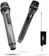 COIBEU Microfone sem Fio Duplo Kit Karaokê Profissional com 2 Microfones e Bluetooth 5.0 1