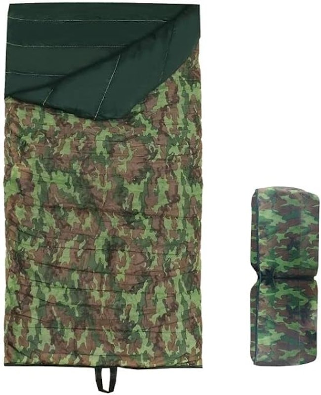 Saco de Dormir ou Colchonete para Acampamento 2 em 1 1