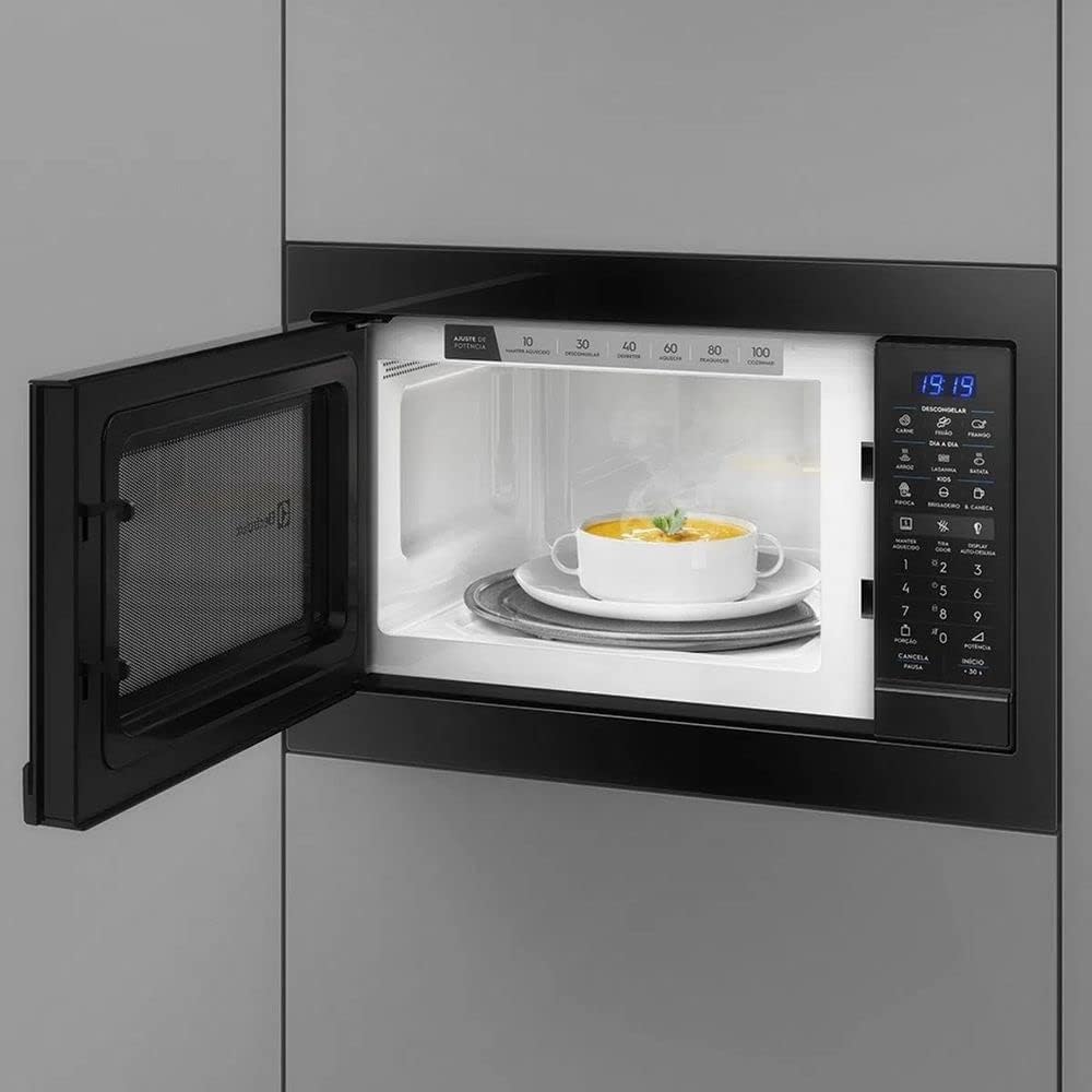 Micro-ondas de Embutir Electrolux 34 L Preto com Painel Digital e Função Tira odor 3