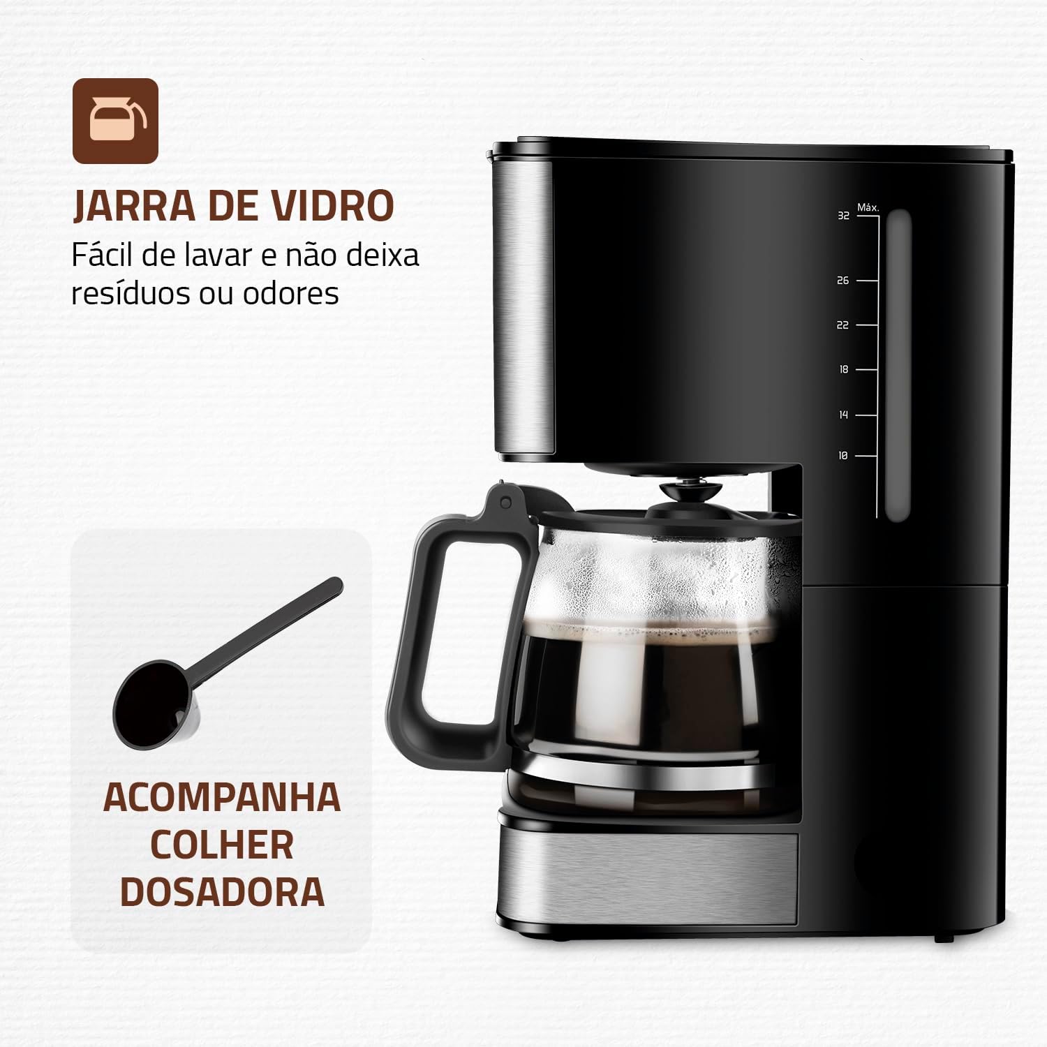 Cafeteira Elétrica Dolce Arome Digital 5