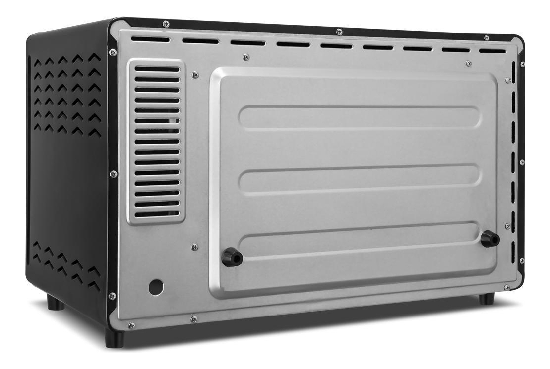 Forno Elétrico 44 L Preto Dupla Resistência 4