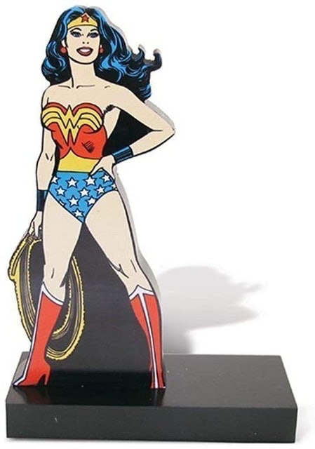 Aparador de Livros Super-Homem e Mulher-Maravilha 2