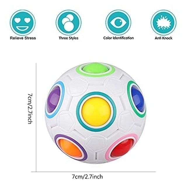 Bola Magica Fidget Toy Bolinha Anti Estresse 3