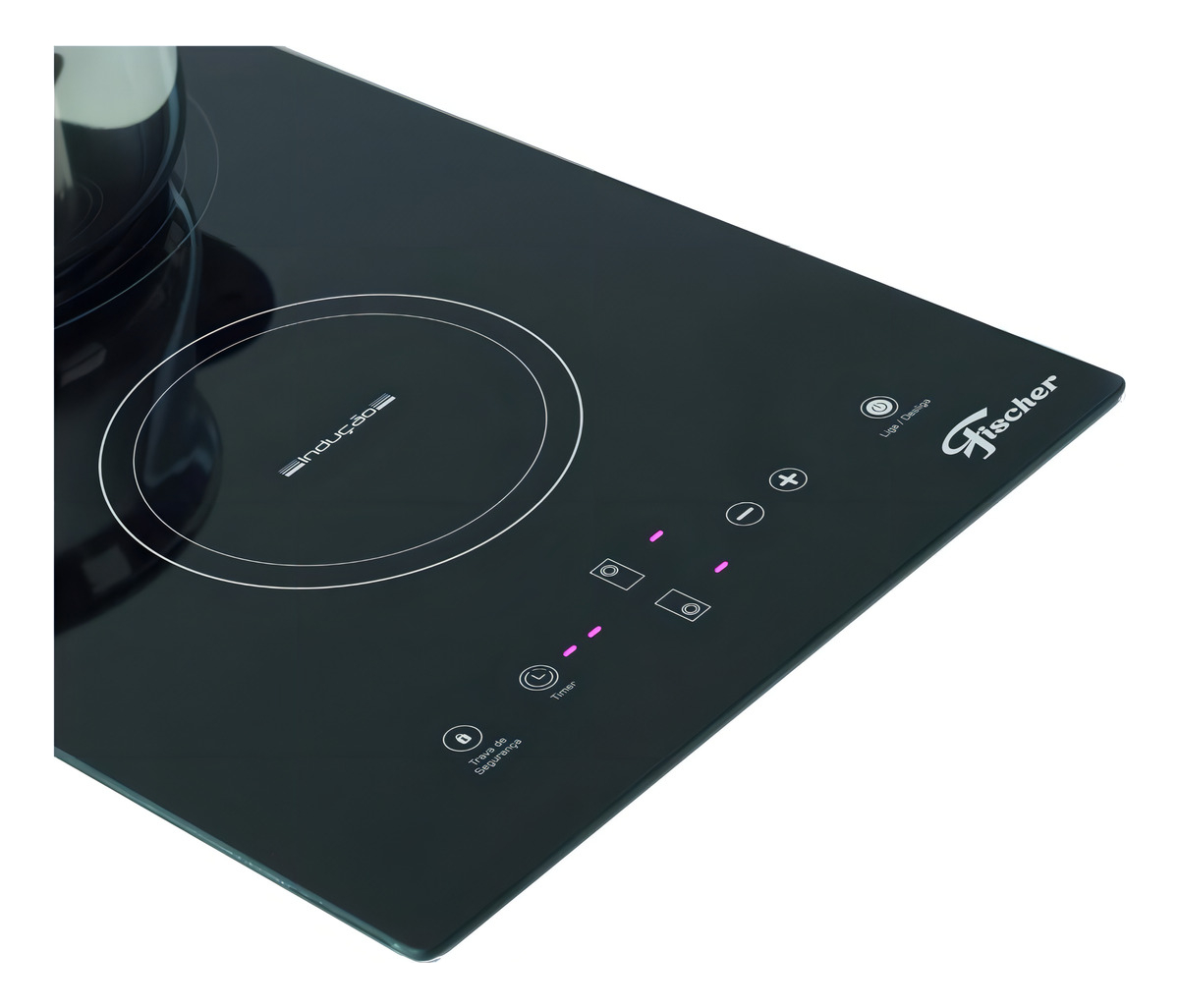 Cooktop de Indução Fischer 2 Bocas Mesa Vitrocerâmica 3