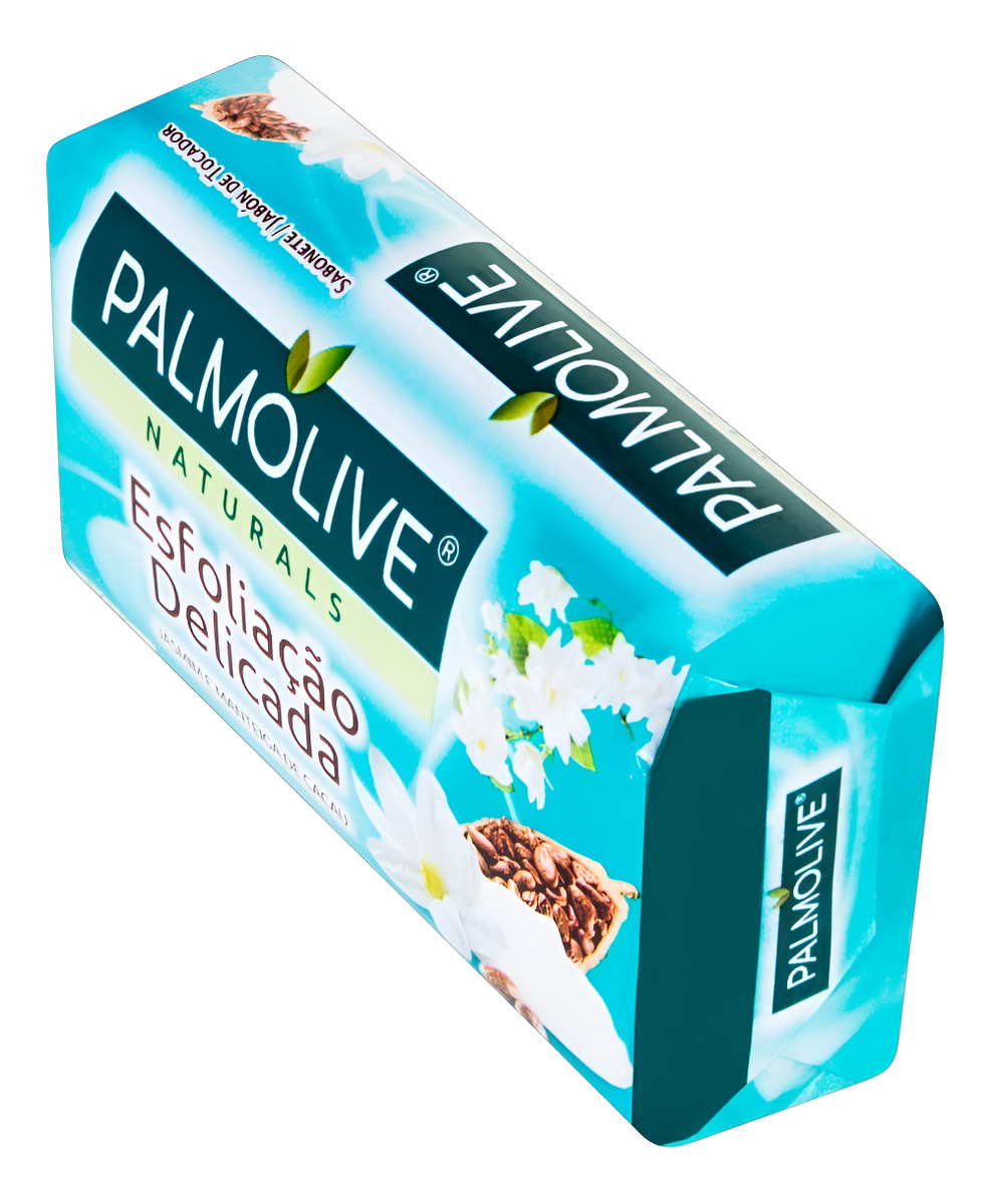 Sabonete em Barra Palmolive Nutrição Esfoliante com Jasmim e Manteiga de Cacau 3