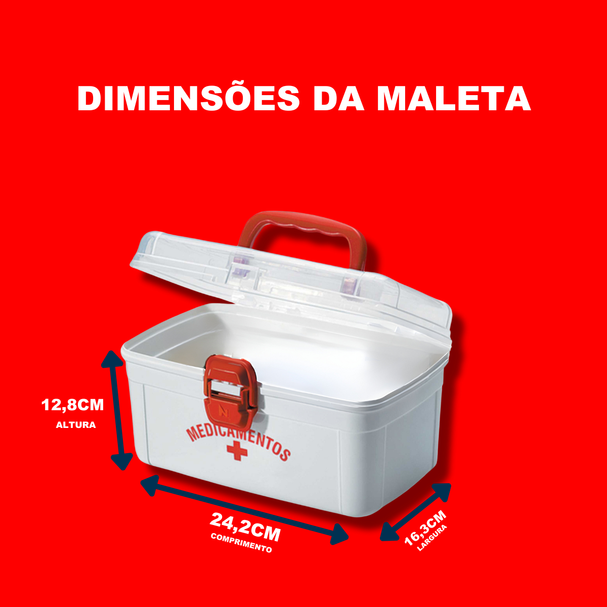Kit de Primeiro Socorros Portátil Completo para Empresas 3