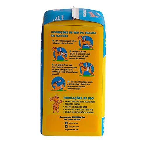 Fraldas para Cães Super Secão 3