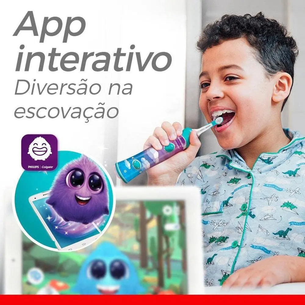 Escova de Dente Elétrica SonicPro Kids 4