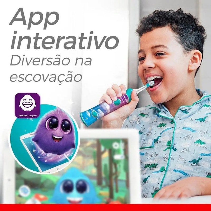 Escova de Dente Elétrica SonicPro Kids 4