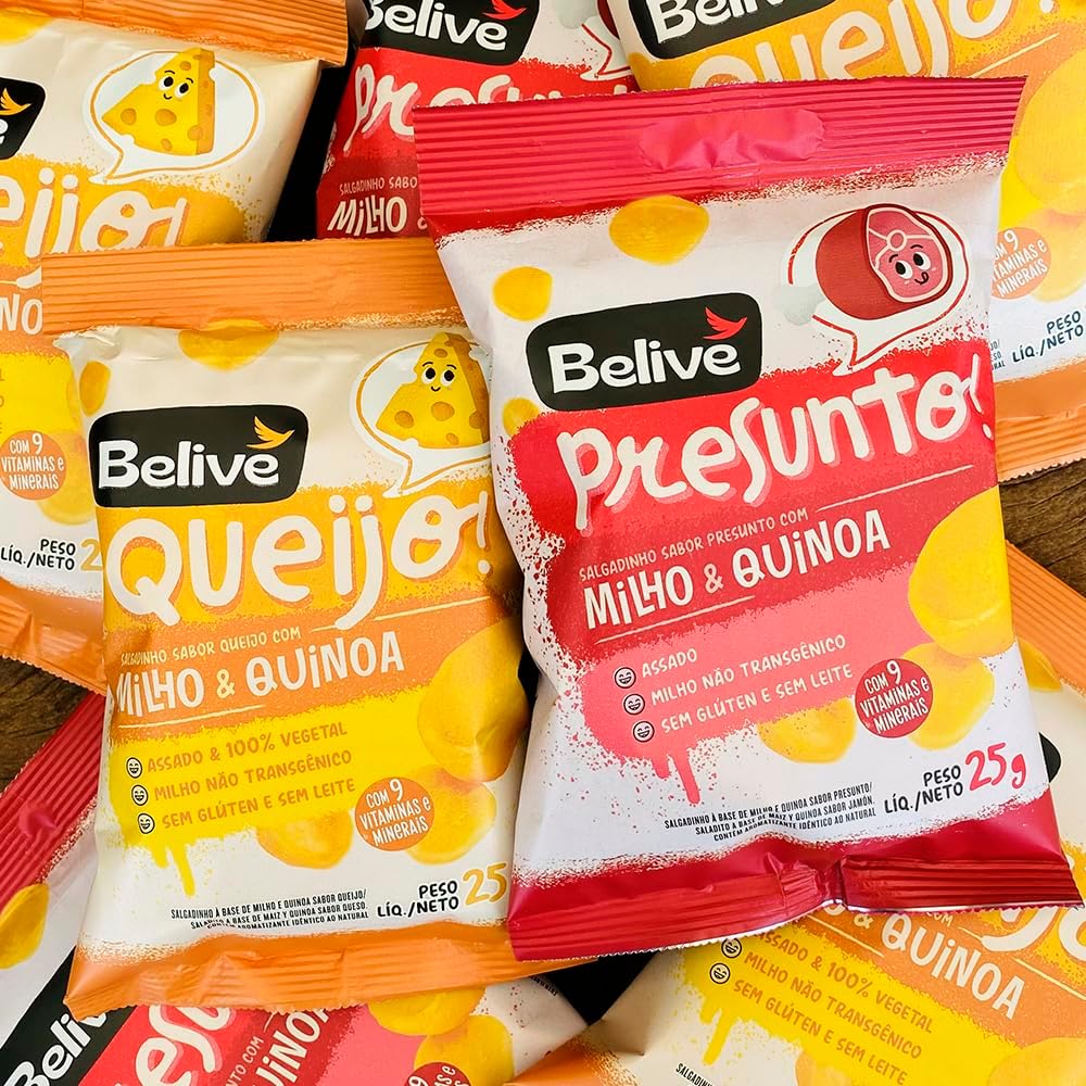 Salgadinho de Presunto com Milho & Quinoa 3