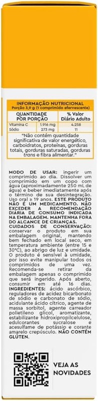 Lavitan Super C 1,9g Com 16 Comprimidos Efervescentes 4