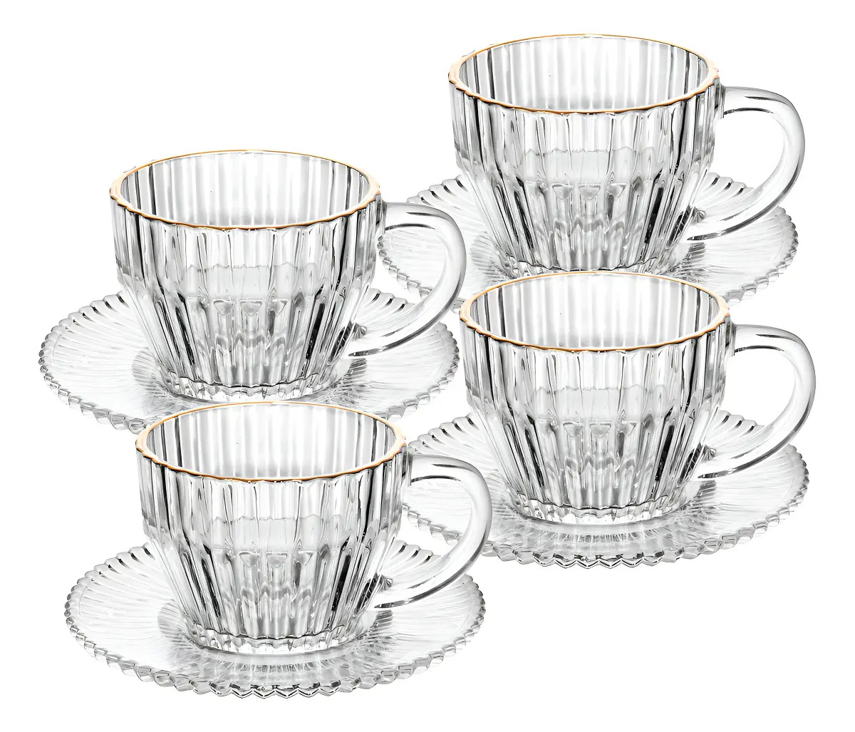 Conjunto 4 Xícaras de Café Imperatriz 2