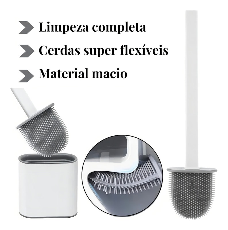 Escova Sanitária Silicone 123ÚTIL 2