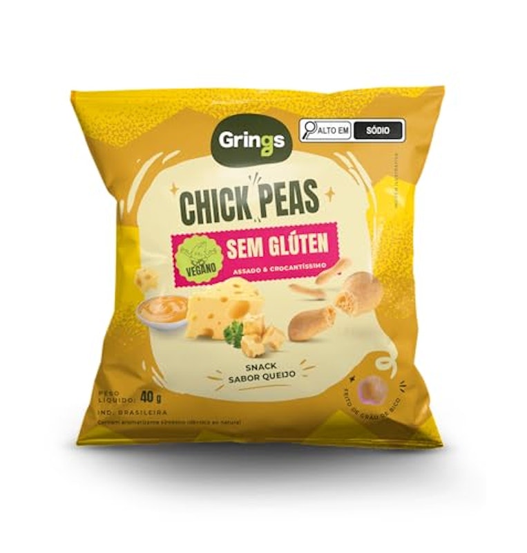 Snack Chick Peas Queijo 1